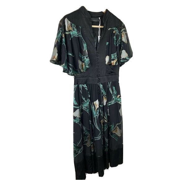Adelyn Rae Floral Fit And Flare Dress - Picture 3 of 5